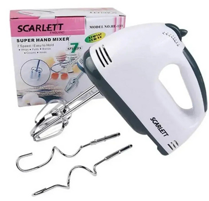 Batidora de Mano Eléctrica Scarlett de 7 Velocidades
