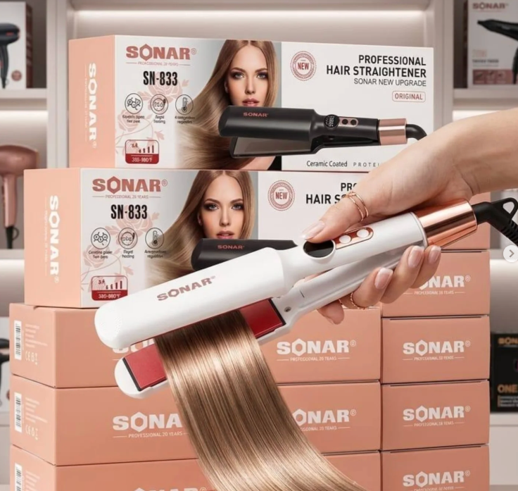 Plancha Alaciadora Profesional Sonar SN-833