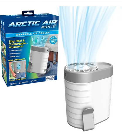 Enfriador de Aire Portátil y Vestible