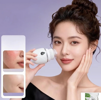 Cepillo Limpiador Facial Eléctrico (Pearl White)