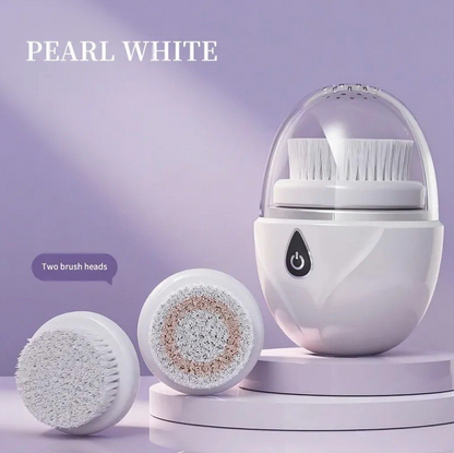Cepillo Limpiador Facial Eléctrico (Pearl White)