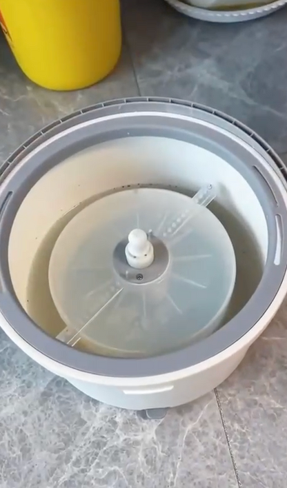 Mopa Giratoria con Cubeta de Auto-limpieza y Desagüe