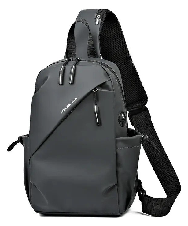 Mochila Bandolera Antirrobo Impermeable con Puerto USB