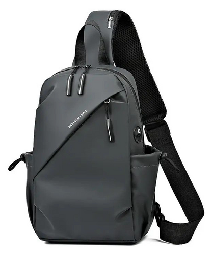 Mochila Bandolera Antirrobo Impermeable con Puerto USB