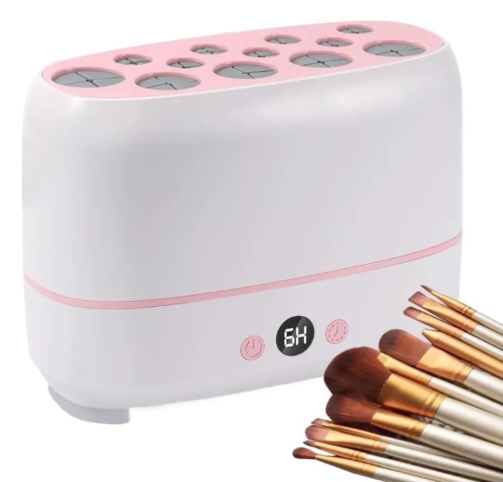 Secador y Organizador Eléctrico de Brochas de Maquillaje