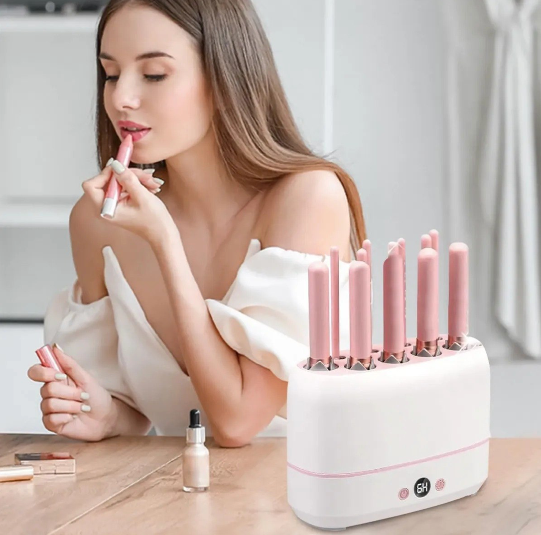 Secador y Organizador Eléctrico de Brochas de Maquillaje