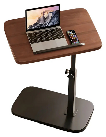 Mesa Auxiliar C-Shape Ajustable y Plegable con Diseño Minimalista