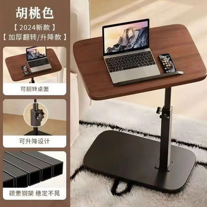 Mesa Auxiliar C-Shape Ajustable y Plegable con Diseño Minimalista
