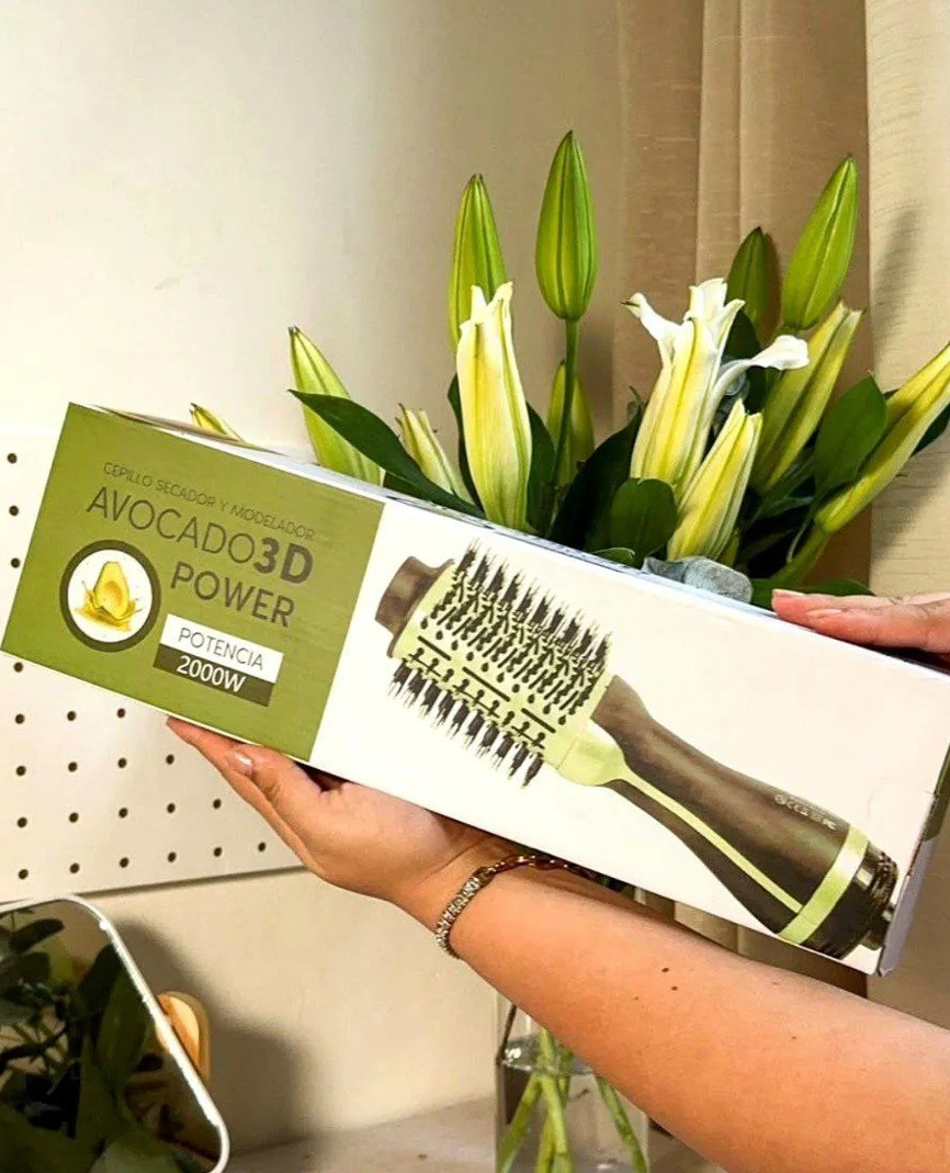 Cepillo Secador y Modelador Avocado 3D Power