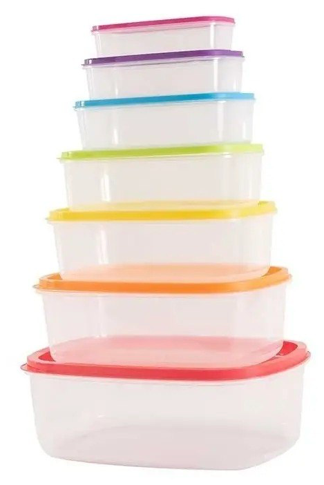 Set de Contenedores de Almacenamiento Multiusos de Colores