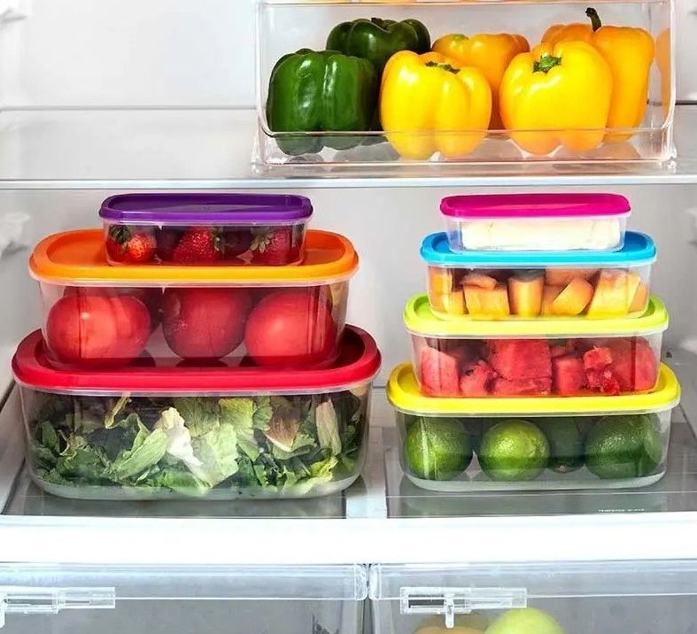 Set de Contenedores de Almacenamiento Multiusos de Colores