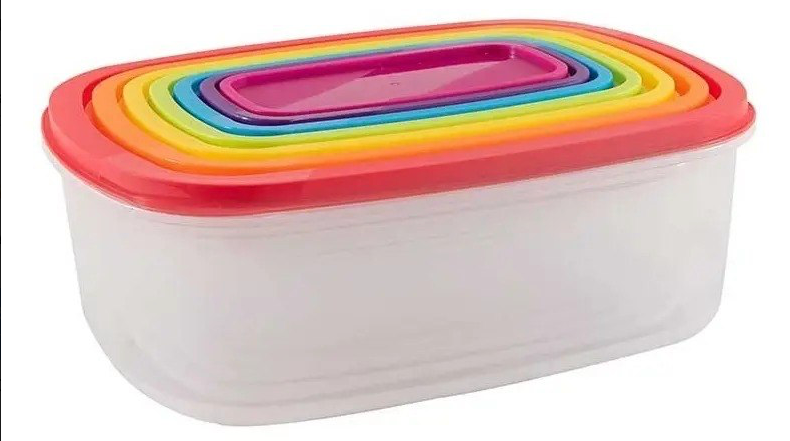Set de Contenedores de Almacenamiento Multiusos de Colores