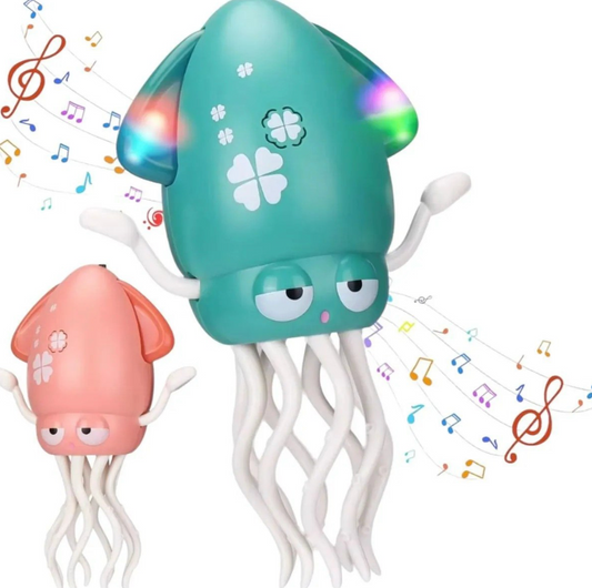 Juguete Musical Interactivo con Diseño de Calamar / Pulpo