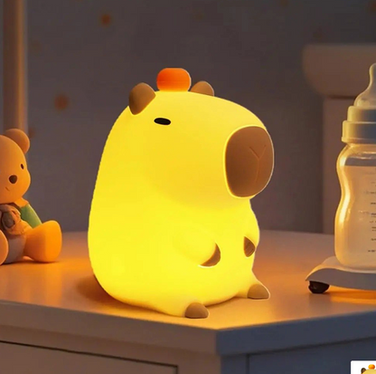 Lámpara de Noche LED Diseño de Carpincho / capibara