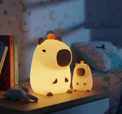 Lámpara de Noche LED Diseño de Carpincho / capibara