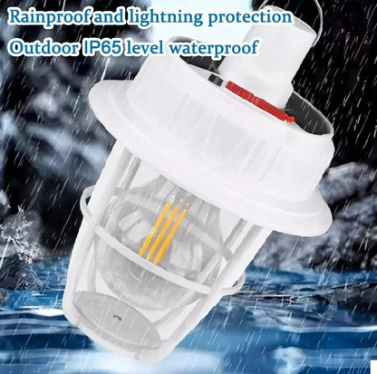 Lámpara Solar Colgante para Camping y Emergencia