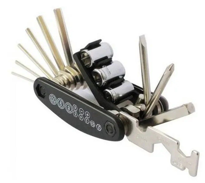 Llave Multifunción 16 en 1 para Bicicleta