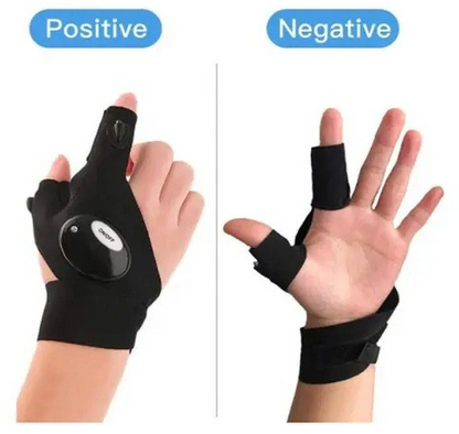 Guantes LED Multifuncionales con Linterna