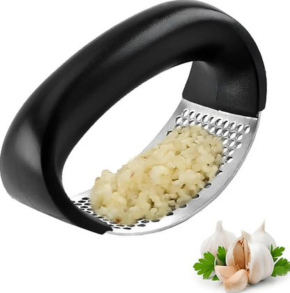 Prensa Ajos de Acero Inoxidable con Mango Ergonómico