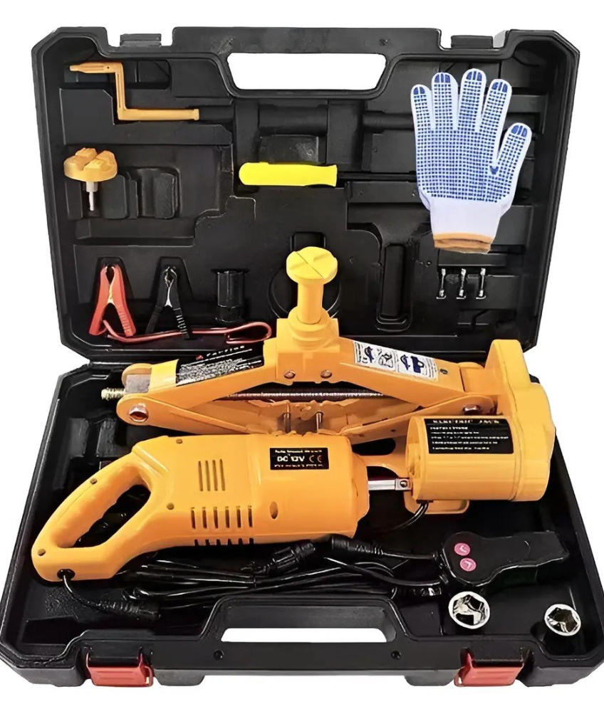 Kit de Gato Eléctrico y Llave de Impacto 12V