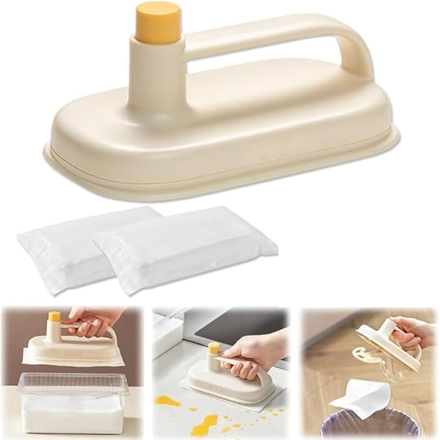 Cepillo Mágico De Limpieza Con Mango Ergonómico