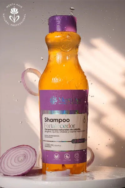 Shampoo Fortalecedor Cebolla Menta Hair 550 ml