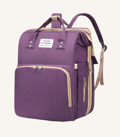 Mochila Pañalera Cuna 3 en 1