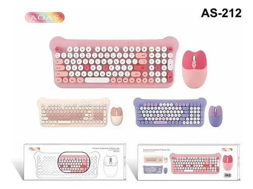 Teclado + Mouse Inalámbrico