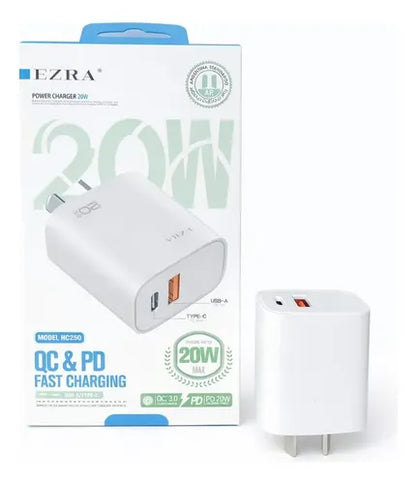 Cargador EZRA Tipo C 20W