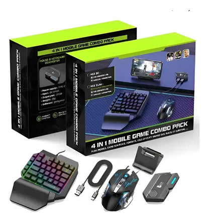 Combo Gamer para Juego de Media Mano