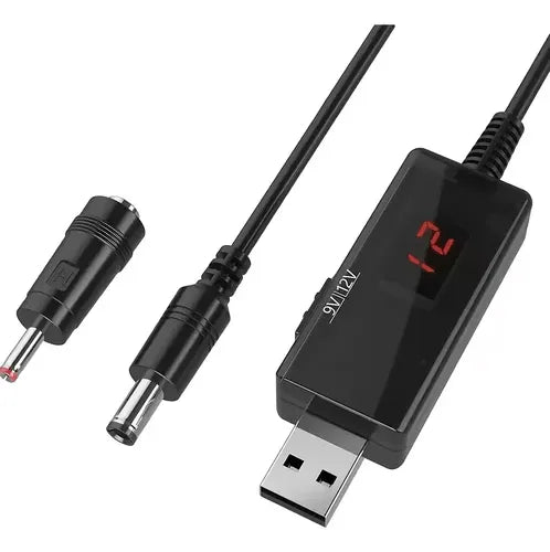 Cable Convertidor 9V a 12V