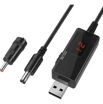 Cable Convertidor 9V a 12V