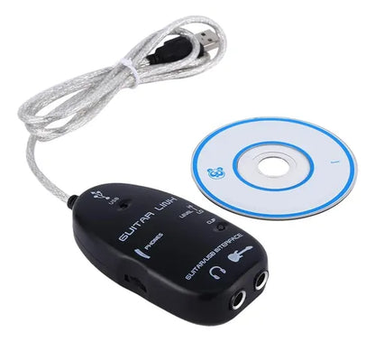 Cable de Interfaz USB de Guitarra