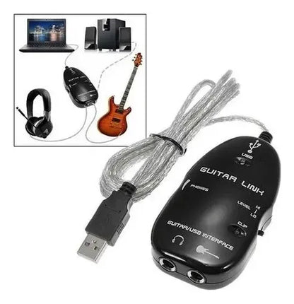 Cable de Interfaz USB de Guitarra
