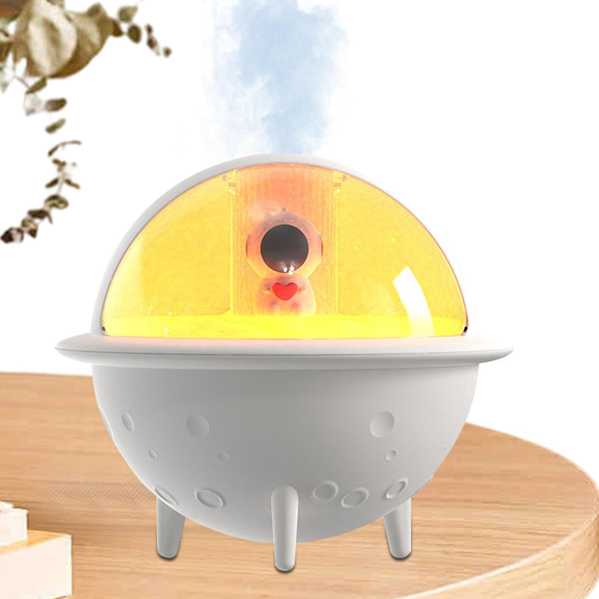 Humidificador Ultrasónico USB Con Diseño Espacial