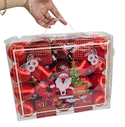 Set De Esferas Navideñas