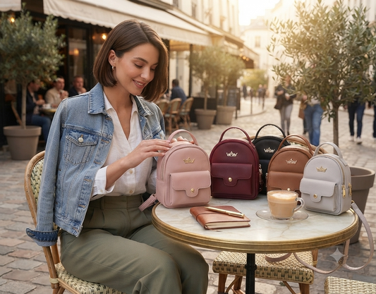 Mini bolso mochila para mujer