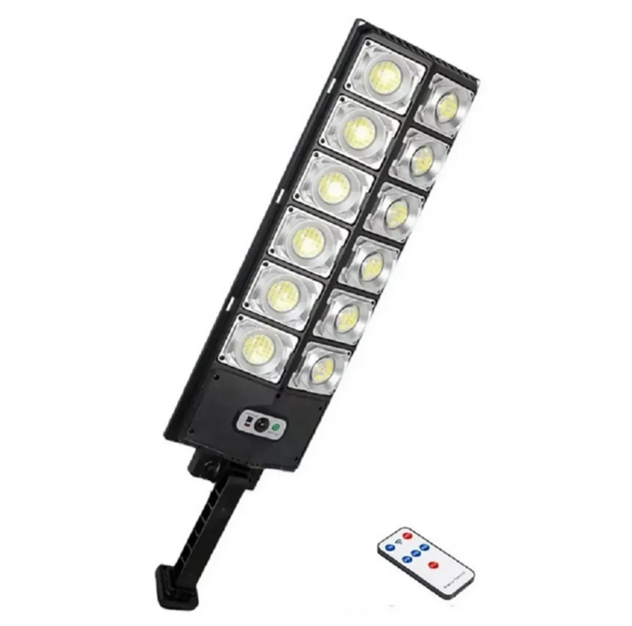 Lámpara Grande Con Panel Solar