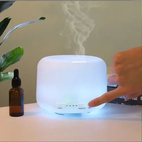 Humidificador con luces led de colores