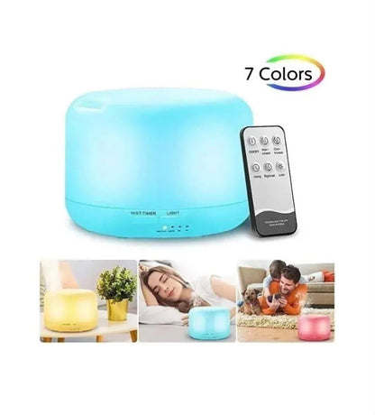 Humidificador con luces led de colores