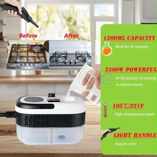 Limpiador vapor portátil 2500W