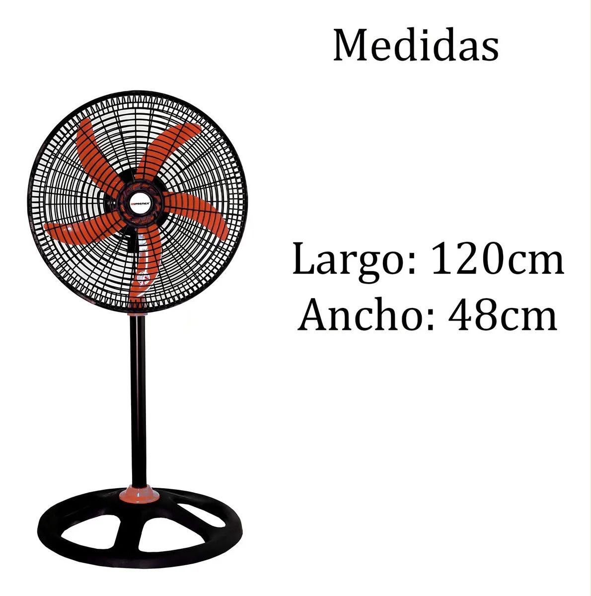 Ventilador de pie 5 aspas