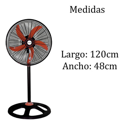 Ventilador de pie 5 aspas