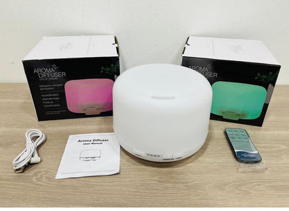 Humidificador con luces led de colores