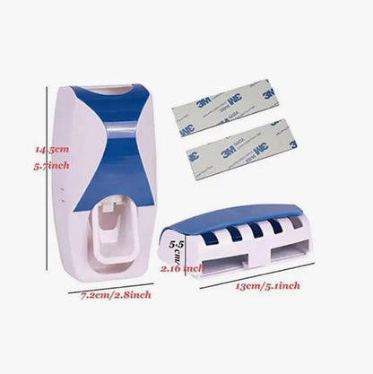 Dispensador de pasta dental porta cepillos