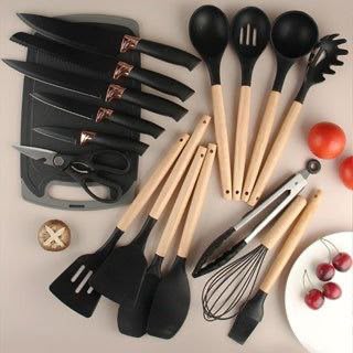 Set de utensilios de silicona 19 pcs