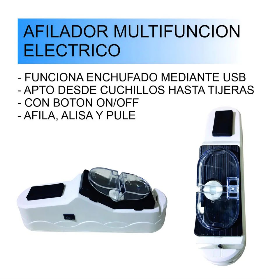 Afilador eléctrico para cuchillo