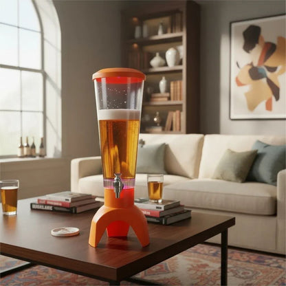 Dispensador de cerveza con led y parlante
