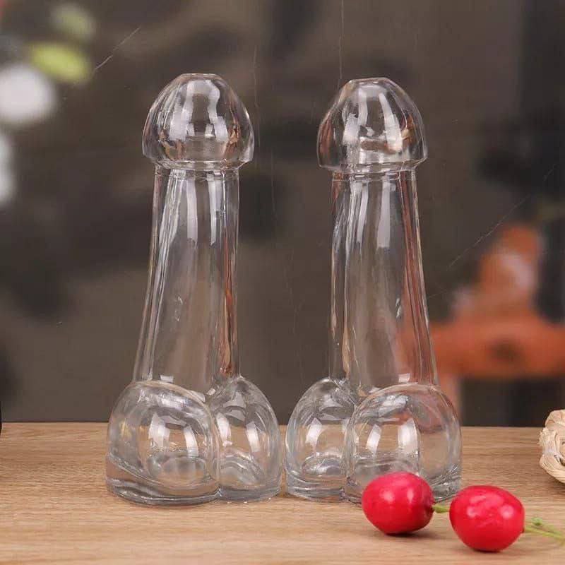 Vaso creativo con diseño de pene