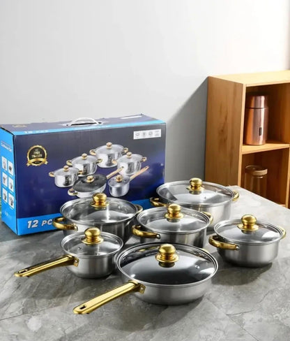 Set de ollas 12 pcs